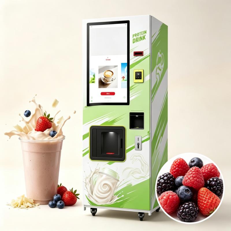 業務用プロテインシェイク自動販売機 自動パウダーディスペンサ - Nutrition Fitness Center のレビューと価格