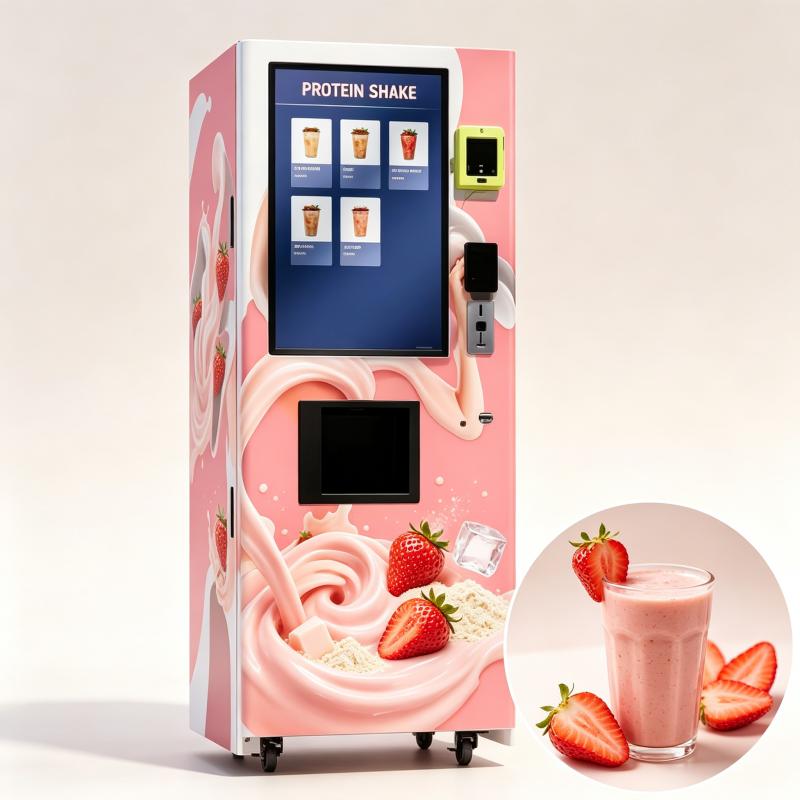 業務用プロテインシェイク自動販売機 自動パウダーディスペンサ - Nutrition Fitness Center のレビューと価格